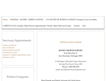 Tablet Screenshot of jensenchurchsupplies.com